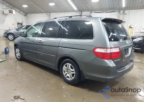 2007 Honda Odyssey Ex-L z USA, uszkodzony, nr VIN 5FNRL38717B454075